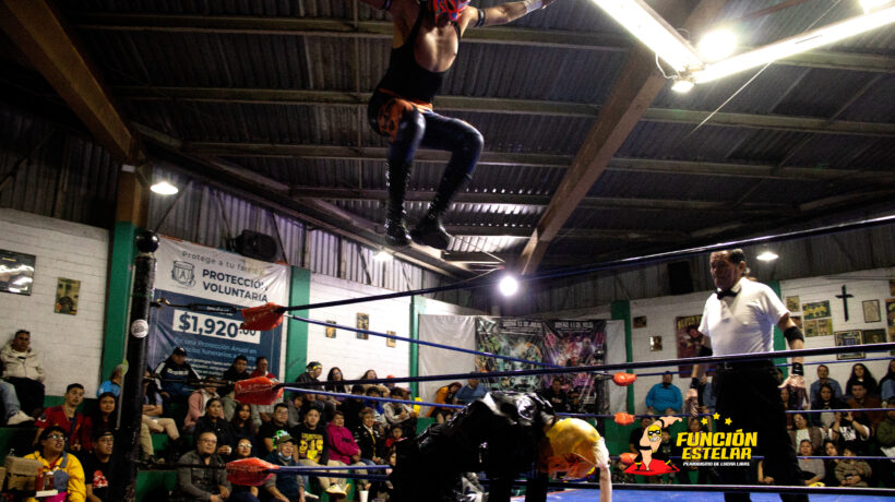 En su faceta nueva de rufián Búho Jr, se fue a casa con el triunfo